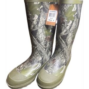 Northside Navajo Jr Big Kid Brown Camo Rain Boots Big Kids Sz 4